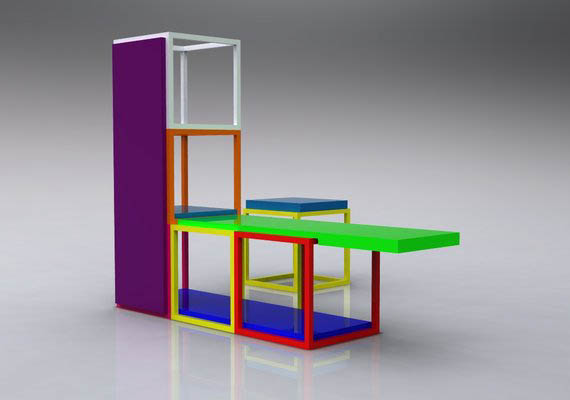 Customize, modular, wood, furniture