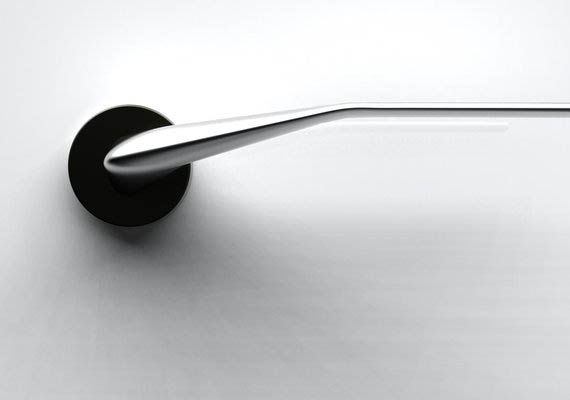 door handle. A simple shape inspired by the seagull's airfoil.