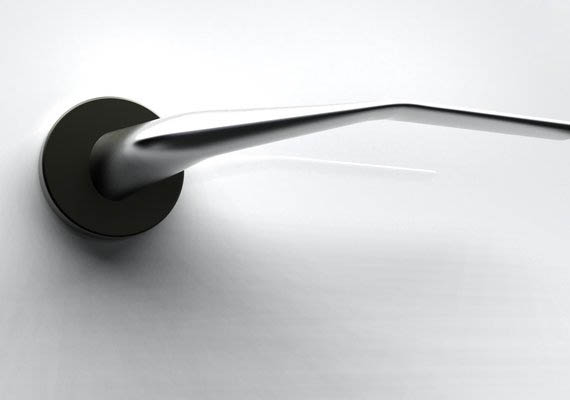 door handle. A simple shape inspired by the seagull's airfoil.