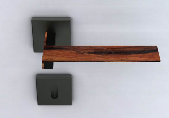 door handle. Ispirated by the famous dutch architect Gerrit Rietveld.