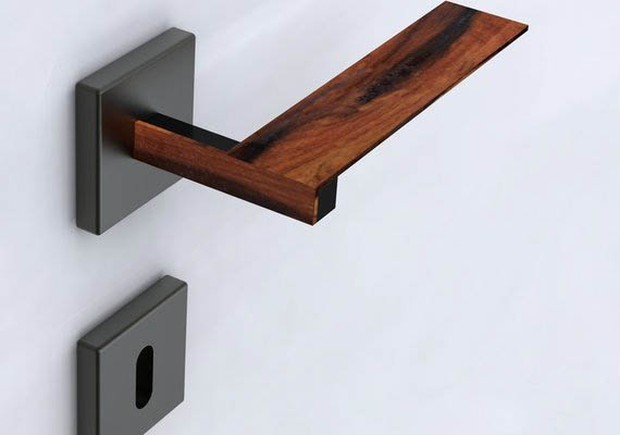 door handle. Ispirated by the famous dutch architect Gerrit Rietveld.